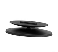 GLFLOW Soporte para Echo Show 5, base giratoria multiángulo ajustable, soporte ABS que ahorra espacio para hogar inteligente (negro)
