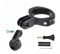 GLFLOW Soporte para luz trasera de bicicleta, para Magicshine RN120 y Flare RT, adaptador de cámara de acción con interfaz de 3 puntas, soporte de tija de sillín de aluminio de 28 a 32 mm de diámetro