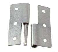 GLFLOW Tira de puerta extraíble de acero inoxidable extraíble para puerta de armario (3 pulgadas izquierda)
