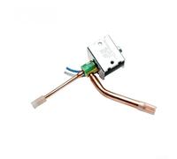 GLFLOW Válvula solenoide de ángulo recto de latón para sistemas de descongelación HVAC, alta presión 42MPa y 120C resistencia al calor, se adapta a agentes de refrigeración R22 R407C R410A, diseño de