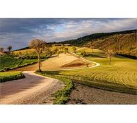 GLHUIOZ 500 Piezas Paisaje Puzzle de Madera s Rompecabezas para Adultos Romántico Italia,Campania,52x38cm