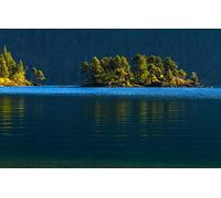 GLHUIOZ 500 Puzzles para decoración del hogar,Puzzle para Adultos Canadá,Islote,Lago Cowichan,Isla de Vancouver,52x38cm