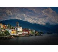 GLHUIOZ Puzle de 1500 Piezas, Puzzle para Adultos, Impossible Rompecabezas, Colorido Juego de Habilidad para Toda la Familia, Puzzle para Adultos a Partir de 6 años de Negocio Costa de Suiza 87x57cm