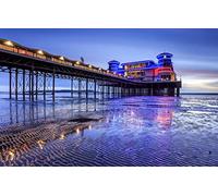 GLHUIOZ Puzle de 500 Piezas,Puzzle para Adultos,Impossible Rompecabezas,Colorido Juego de Habilidad para Toda la Familia,Puzzle para Adultos,Inglaterra,Weston-Super-Mare,52x38cm