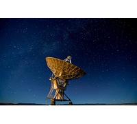 GLHUIOZ Puzle de 500 Piezas,Puzzle para Adultos,Impossible Rompecabezas,Puzzle para Adultos,Espacio,Antena,Vía Láctea,Nuevo México,Estados Unidos,52x38cm