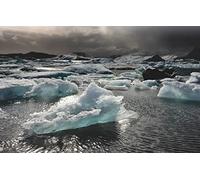 GLHUIOZ Puzzle 1000 Piezas Adultos,Ciudad romantica Puzzles para Adultos,Rompecabezas Juego de Rompecabezas y Juego Familiar Hielo,tormenta,luz del Sol,75x50cm