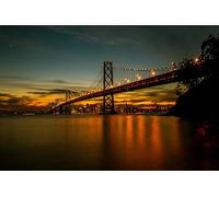 GLHUIOZ Puzzle 1500 Piezas | Puzzle | Rompecabezas | Puzzle dificiles para Adultos | Puentes Estados Unidos 87x57cm