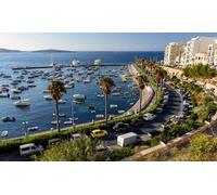 GLHUIOZ Puzzle 1500 Piezas | Puzzle | Rompecabezas | Puzzles para Adultos | Puertos Deportivos de Malta, Yates y Barcos a Motor 87x57cm
