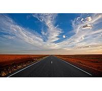 GLHUIOZ Puzzle 1500 Piezas | Rompecabezas | Puzzles para Adultos | Nube,Recto,Camino a Ninguna Parte,87x57cm