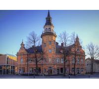 GLHUIOZ Puzzle 500 Piezas Adultos,Ciudad romantica Puzzles para Adultos,Rompecabezas Juego de Rompecabezas y Juego Familiar Finlandia 52x38cm