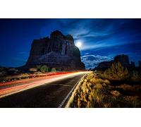 GLHUIOZ Puzzle 500 Piezas Adultos,Ciudad romantica Puzzles para Adultos,Rompecabezas Juego de Rompecabezas y Juego Familiar Roca,Arcos,Estados Unidos,Utah,52x38cm