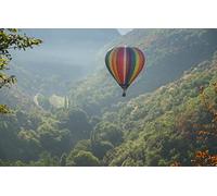 GLHUIOZ Puzzle 500 Piezas Adultos | Rompecabezas | Globo aerostático,Francia,Vuelo,aerostato 52x38cm