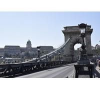 GLHUIOZ Puzzle 500 Piezas | Puzzle | Rompecabezas | Puzzle dificiles para Adultos | Arco de los Puentes de Budapest, Hungría 52x38cm