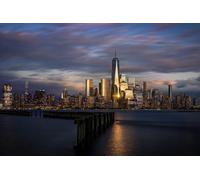 GLHUIOZ Puzzle 500 Piezas | Puzzle | Rompecabezas | Puzzles para Adultos | Estados Unidos Hoboken 52x38cm