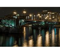 GLHUIOZ Puzzle de 1000 Piezas, puzle para Adultos, Imposible Rompecabezas, Juego de Habilidad para Toda la Familia, Puzle para decoración del hogar. República Checa Praga Ríos Puentes 75x50cm