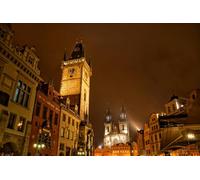 GLHUIOZ Puzzle de 1500 Piezas, puzle para Adultos, Imposible Rompecabezas, Juego de Habilidad para Toda la Familia, Puzle para decoración del hogar. República Checa Praga 87x57cm