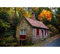 GLHUIOZ Puzzle de 1500 Piezas, puzle para Adultos, Imposible Rompecabezas, Juego de Habilidad para Toda la Familia, Puzle para decoración del hogar. Ciudad de Durham, Inglaterra 87x57cm