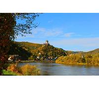 GLHUIOZ Puzzle de 1500 Piezas,Rompecabezas para Adultos,Rompecabezas imposibles,Juego de Habilidad para Toda la Familia,Rompecabezas de Colorido Ciudad,Alemania,87x57cm