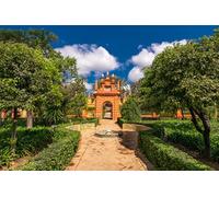 GLHUIOZ Puzzle de 1500 Piezas, Rompecabezas para Adultos, Rompecabezas Impossible, Juego de Habilidad para Toda la Familia, Rompecabezas Colorido, Alcázar de España 87x57cm