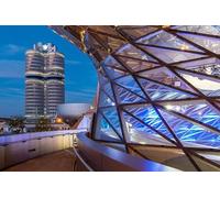 GLHUIOZ Puzzle de 500 Piezas, Puzzle para Adultos, Impossible Rompecabezas, Colorido Juego de Habilidad para Toda la Familia, Múnich Alemania Mundo Baviera 52x38cm