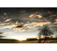 GLHUIOZ Puzzles 500 Piezas,Colección Challenge,Impossible Rompecabezas,Jigsaw Puzzle Estepa,Arroyo,lonets,52x38cm