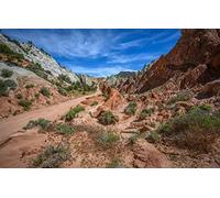 GLHUIOZ Puzzles para Adultos,Puzzle de 500 Piezas,Obra de Arte de Juego de Rompecabezas para Adultos,Definición Multicolor,Utah,EE.UU,Parque Estatal Grand Staircase-Escalante,52x38cm