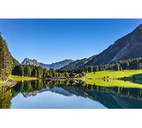 GLHUIOZ Puzzles Rompecabezas para Adultos 500 Piezas Madera Rompecabezas s para Adultos Niños Juegos tivos Lago,Austria,Tirol,52x38cm