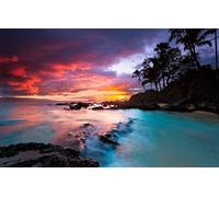 GLHUIOZ Rompecabezas 500 Piezas,Rompecabezas para Adultos y niños para Imprimir en Alta definición,Juego Familiar Reto único Regalo Hawái,Islas Maui,52x38cm