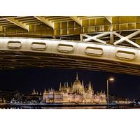 GLHUIOZ Rompecabezas de 1000 Piezas | Rompecabezas sostenible para Adultos | Tablero 100% Reciclado Premium | Gran Regalo para Adultos | Budapest, Hungría 75x50cm