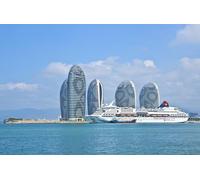 GLHUIOZ Rompecabezas de Madera de 1500 Piezas Colorida Juegos de Rompecabezas de Adulto Mar de Las Islas de China Hainan 87x57cm