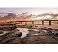 GLHUIOZ Rompecabezas en Miniatura de 1500 Piezas para Adultos Puzzle Brain Ejercicio Desafío Juego de Alta dificultad Regalo para niños Niños Australia,Great Ocean Road,Muelle de Lorne,87x57cm