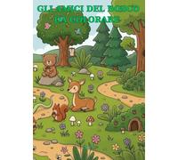 Gli amici del bosco da colorare