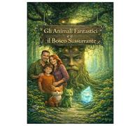 Gli Animali Fantastici e il Bosco Sussurrante: Un’avventura magica piena di coraggio, amicizia e segni nascosti da colorare (The Fantasy Animals Series)