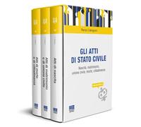 Gli atti di stato civile. Nascita, matrimonio, unione civile, morte, cittadinanza. Con chatbot AI (Progetto ente locale)
