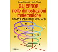 Gli errori nelle dimostrazioni matematiche. Imparare dagli errori (degli altri)