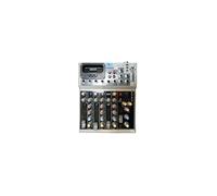 GLi Pro GXL-40 - Consola mezcladora de 4 canales, color plateado