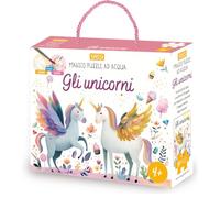 Gli unicorni. Magico puzzle ad acqua. Ediz. a colori. Con pennello. Con puzzle da 54 pezzi (Sassi junior)