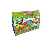Glibbi Slime Dino Pack Simba, Pack para 5 usos, 8 figuras de dinosaurios, Zimpli Kids, para niños y niñas, infantil
