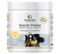 Glicina 500 g en polvo - 100% puro sin aditivos - Vegano - Aminoácidos proteinogénicos | Warnke Vitalstoffe - Calidad de farmacia alemana