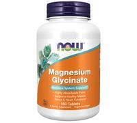 Now Foods Glicinato de magnesio 200 mg - 180 Comprimidos