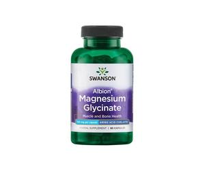 Glicinato de magnesio Albion 133 mg 90 Cápsulas Swanson Health Products