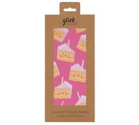 Glick 4 hojas de papel de seda rosa cakey. Cada hoja mide 75 x 50 cm cuando está abierta y es adecuada para cumpleaños y otras celebraciones