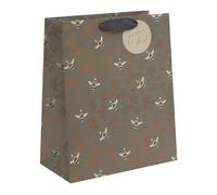 Glick Bolsa de regalo grande, abeja reina, 315 x 260 x 135 mm, bolsa reciclable de lujo para cumpleaños y celebraciones