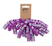 Glick Lazo en espiral para envolver regalos, artes y manualidades, color morado sirena