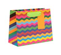 Glick Mega RIC Rac, bolsa de regalo mediana para paisaje, 175 x 225 x 100 mm, bolsa reciclable de lujo para cumpleaños y celebraciones
