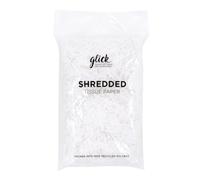 Glick Papel de seda blanco triturado, 30 gramos, papel blanco triturado, perfecto para usar en envoltura de regalos