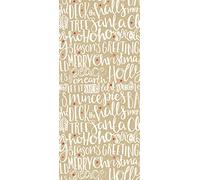 Glick Papel de seda de lujo de 4 hojas, color rojo y blanco, TPX70