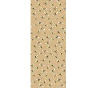 Glick Papel de seda de lujo, hojas de papel kraft de abejas (x4), perfecto para envolver regalos, arte y manualidades, 750 x 500 mm, amarillo