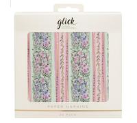 Glick Servilletas de fiesta de verano, lineales, 33 x 33 cm, paquete de 20