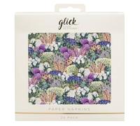 Glick Servilletas de fiesta, mercado de flores, 33 x 33 cm, paquete de 20